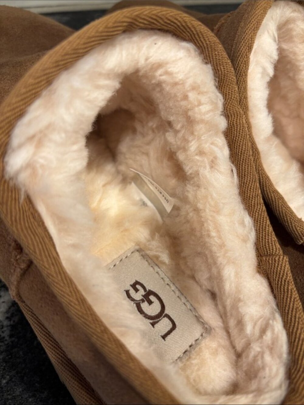 UGG Classic Mini Slipper Boots – Chestnut – Size 7 – NEW - Picture 8 of 12